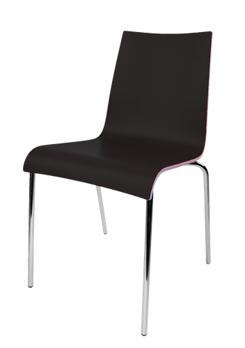 schwarzer Stuhl